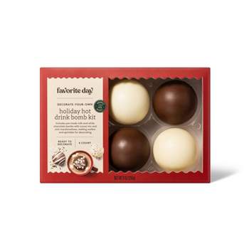 Holiday Hot Drink Bomb Decorating Kit - 9oz - Favorite Day™
