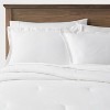 Cotton Linen Chambray Comforter & Sham Set - Threshold™
 - 2 of 4