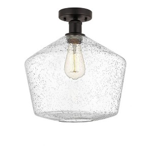 Cindyrella - 1 Light Semi-Flush Mount In Nautiical Style-13.75 Inches Tall and 12 Inches Wide - 1 of 1