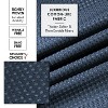 LunaLulinlk Waffle Weave Heavy Duty Fabric Shower Curtain - 3 of 4