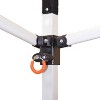 Caravan Canopy Pro 2 10 x 10 Foot Straight Leg Instant Canopy, White (3 Pack) - 3 of 4