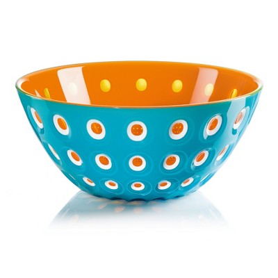 Guzzini Le Murrine Blue and Orange 9.8 Inch Bowl