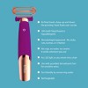 bliss Electric Body Hair Remover - Purple - 3 of 4