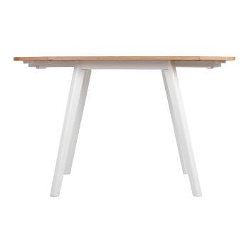 Universal Expert Remus Folding Tray Table Modern Oak and White
