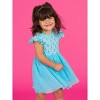RuffleButts Toddler Girls Flutter Tulle Twirl Dress - 3 of 4