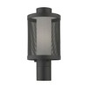 Livex Lighting Nottingham 1 - Light Post Light in  Textured Black - 2 of 4