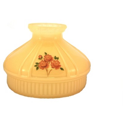 Aladdin Glass Oil Lamp Shade, 10 inch Base Fits Aladdin Non-Electric Fuel Lamps