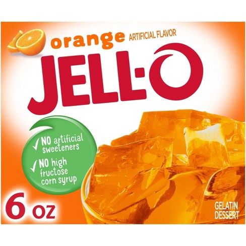 JELL-O Orange Gelatin - 6oz - image 1 of 4