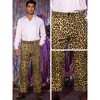 INSPIRE CHIC Men's Party Animal Printed Regular Fit Dress Pants - 4 of 4