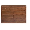 Whisen Full Murphy Bed with Storage Drawer & Charging Station - 3 of 4