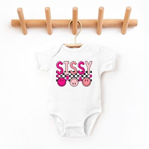 The Juniper Shop Sissy Checkered Baby Bodysuit - 1 of 2