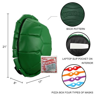Teenage Mutant Ninja Turtles Shell Backpack With Character Masks — фото 5