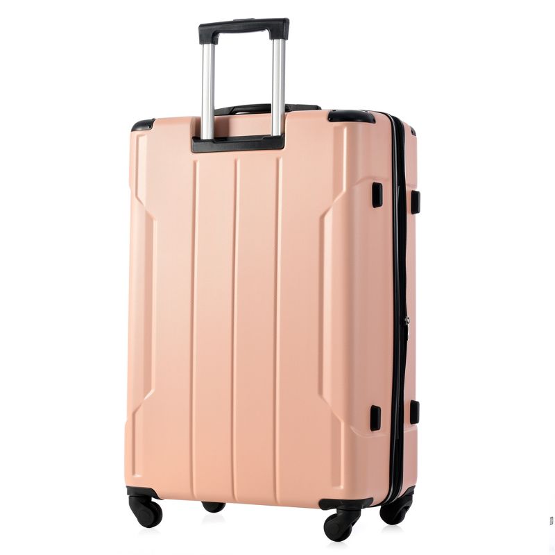 3/2/1pc Luggage Sets, Expandable Hardside Spinner Lightweight Suitcase with TSA Lock 20''/24''/28'' 4M -ModernLuxe, 5 of 12