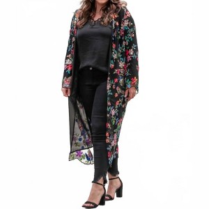 Women's Glamorous Floral Sequin Duster - Jess Lea - 1 of 4