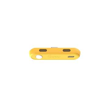 GENKI Audio Lite Bluetooth 5.0 Adapter for Nintendo Switch/Switch Lite Compatible with All BT Headphones & Airpods, Low Latency Yellow