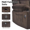 Lirago Power Lift Recliner Chair with Massage and Heat for Elderly USB Ports Cup Holders 350 lbs Weight Capacity Easy Assembly - 3 of 4
