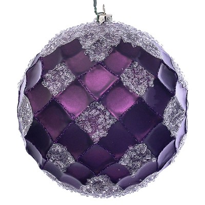 Vickerman 4.75" Net Beaded Ball