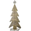 7-Foot Tall Light Up String Christmas Tree With 2000 LED Lights - 3 of 4