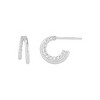 Silpada 'Go To' Sterling Silver Huggie Hoop Earrings - 2 of 4