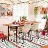 Christmas Rug Washable Rugs, Boho Christmas Tree Snowflake Rug Non-Slip Soft Low Pile Non Shedding Indoor Holiday Decor Carpet for Home Office - 3 of 4