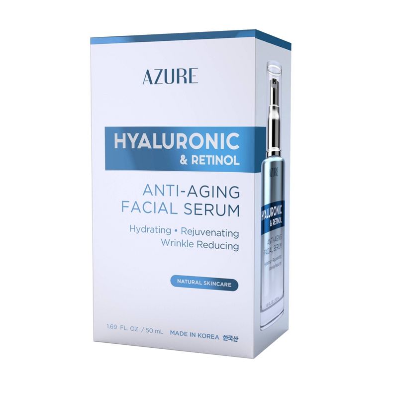 Azure Skincare Hyaluronic and Retinol Facial Serum - 1.69 fl oz, 3 of 5
