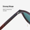 Anna-Kaci Women's Retro Round Cat-Eye Sunglasses - 3 of 4