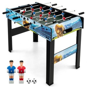 Gymax 37-Inch Foosball Table Featuring Detachable Legs Comes with 2 Balls and 2 Manual Scorekeepers - 1 of 4