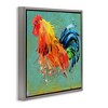 Stupell Industries Urban Abstract Rooster Splash, 18" x 18" - 3 of 4