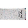 Design Imports  Embellished Table Runner, Happy Birthday, 14X72" - 4 of 4