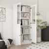 Famapy White Wood Buffet Cupboard Kitchen Storage Cabinet Anti-tip Feature - 2 of 4