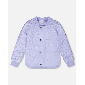 Deux par Deux Girl Quilted Mid-Season Jacket Lavender - 1 of 4