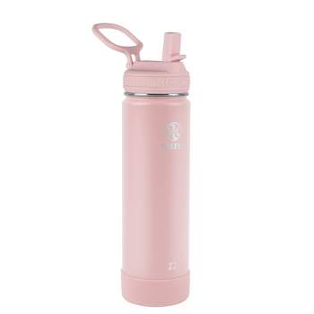 Takeya 22oz Actives Insulated Stainless Steel Water Bottle with Straw Lid