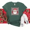 The Juniper Shop Checkered Santa Toddler Short Sleeve Tee - 2 of 3