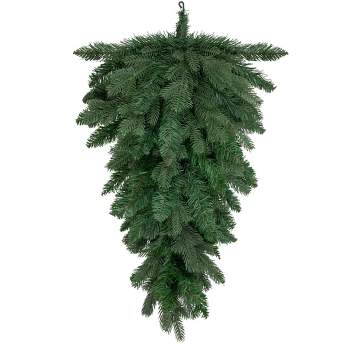 Northlight 32" Unlit Mixed Pine Artificial Christmas Teardrop Swag