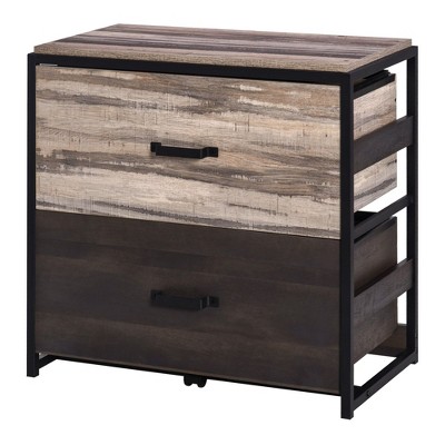 NicBex Mobile File Cabinet with Double Door,Office Cabinet with Metal Handles and Casters,Modern Cabinet,Filing Cabinets for Home Office
