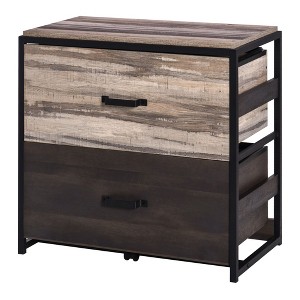 NicBex Mobile File Cabinet with Double Door,Office Cabinet with Metal Handles and Casters,Modern Cabinet,Filing Cabinets for Home Office - 1 of 4