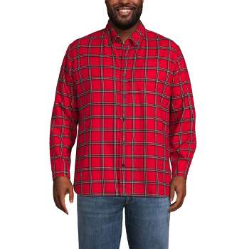 Lands' End Men's Traditional Fit Flagship Flannel Shirt