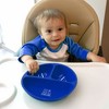 Pavilion Gift Company - I'm Handsome - 7.75" Divided Silicone Suction Plate - Dining Plates - 2 of 4