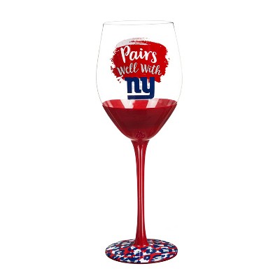 New York Giants, 17oz Boxed Stemware