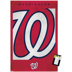 Trends International MLB Washington Nationals - Logo 25 Unframed Wall Poster Prints - 1 of 4