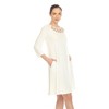 Women's Criss Cross Neckline Swing Dress - 2 of 4