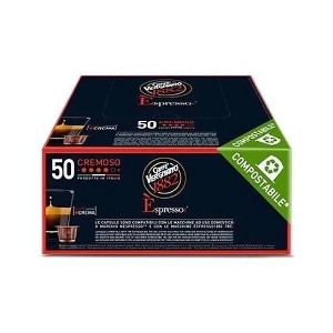 Caffe Vergnano Cremoso Coffee Nespresso Capsule 50ct - 1 of 4