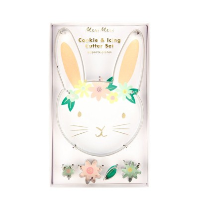 Meri Meri Floral Bunny Cutter Set