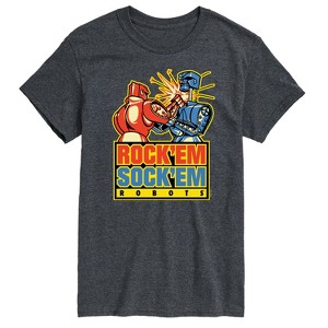 Men's - Rock 'Em Sock 'Em Robots - Rock 'Em Sock 'Em Robots Short Sleeve Graphic T-Shirt - 1 of 4