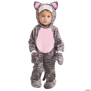 Fun World Baby Grey Stripe Kitten Costume - 12-24 Months - 1 of 1