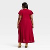 Women's Flutter Short Sleeve Maxi A-Line Dress - Universal Thread™ - 2 of 3