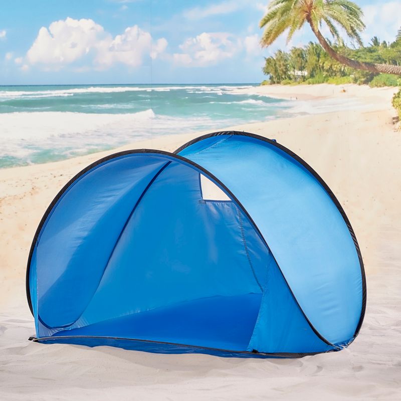 The Lakeside Collection Pop Up Sun Shade - Instant Tent Shade Canopy for Beach or Camping - 5' x 5', 4 of 9