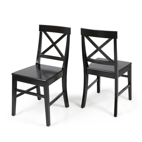 NicBex Dining Chairs Set of 2,Farmhouse Kitchen Chairs with X-Shaped Backrest for Living Meeting Room,Bedroom - image 1 of 4