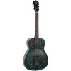 Recording King RM-997-VG Swamp Dog Metal Body Resonator Style-0 Distressed Vintage Green - 3 of 4