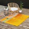 lunetricotee sunny landscape Outdoor Rug - Deny Designs - 3 of 4